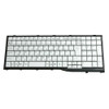 Laptop Keyboard For Fujitsu LifeBook N532/G21 N532/G52 NH532/G52 Japanese JP JA White With Frame Used