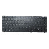 Laptop Backlit Keyboard For CLEVO P640 MP-13C23S5J4306 6-80-N13B0-411-1 Lithuanian LT Black No Frame New