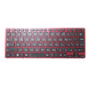 Laptop Keyboard For Dynabook S6/U P1S6UPBW Japanese JP JA Black With Red Frame New