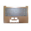 Laptop Palmrest For Dynabook Satellite Pro C40-J Brown With Arabia AR Keyboard Upper Case New