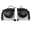 Laptop CPU GPU Fan For Iiyama PB51RF PB51DF PB51DF1 DC5V 0.5A 4PIN A Pair New