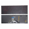 Laptop Keyboard For HP OMEN 15-DH0000 L57322-001 with red backlit United States US black New