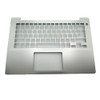 Laptop Palmrest For DELL For Inspiron 5480 5485 5488 07DMJX 7DMJX UK Layout Silver Upper Case New
