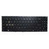 Laptop RGB Backlit Keyboard For MSI Crosshair 15-B12U Series Crosshair 15 B12U B12UGSZ B12UGZ B12UEZ English US Black Without Frame New
