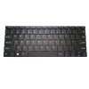 Laptop Keyboard For UMAX VisionBook 12Wa Red UMM230124 United Kingdom UK Black New