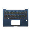 Laptop PalmRest&keyboard For ASUS Q325UA Q325UAR Blue Top Case Black United Kingdom UK Keyboard QWERTY With Backlit
