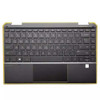 Laptop PalmRest&Keyboard For HP Spectre x360 13-AW0000 L73748-001 with touchpad&backlit United States US Brown New