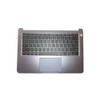 Laptop PalmRest&keyboard For Honor MagicBook 14 KPRC-W10L Gary Top Case United States US Black keyboard With Touchpad