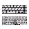 Laptop Keyboard For ASUS FL8850UA Without Frame Silver United States US NEW