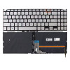 Laptop Keyboard For ASUS S515DA S515JA S515UA S515EA Without Frame Silver United States US With Backlit