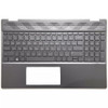Laptop PalmRest&Keyboard For HP Pavilion x360 15-DQ0000 15T-DQ000 15T-DQ100 15T-DQ200 L51522-001 with backlit non-fingerprint gold frame United States US Black