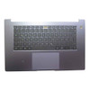 Laptop PalmRest&keyboard For Honor MagicBook 15 BMH-WDQ9HN Gray Top Case German GR Black keyboard With Touchpad