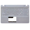 Laptop PalmRest&keyboard For ASUS X541NA X541NC X541SA X541SC X541UA X541UAK X541UJ X541UV X541UVK white top case white United Kingdom UK keyboard