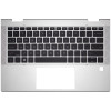 Laptop PalmRest&Keyboard For HP EliteBook X360 830 G7 M03901-001 with backlit United States US Silver used