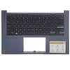 Laptop PalmRest&keyboard For ASUS VivoBook 14 R1402Z R1402ZA Blue Top Case With Backlit United States US keyboard