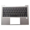Laptop PalmRest&Keyboard For HP EliteBook 830 G9 N08385-001 without backlit United States US Silver Used