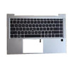 Laptop PalmRest&Keyboard For HP EliteBook 845 G7 M15210-001 with backlit United States US Silver New
