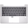 Laptop PalmRest&Keyboard For HP EliteBook 630 G10 N45436-001 without backlit United States US Silver New