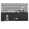 Laptop keyboard For ASUS Vivobook 16X OLED M3604 M3604YA United States US Silver With Backlit Without Frame