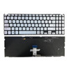 Laptop Keyboard For ASUS K512FA K512FJ K512FL K512JP United States US Without Frame Silver With Backlit