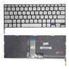 Laptop Keyboard For ASUS P1411CMA P1411CKA P1411CEA P1411CEP P1411CJP Without Frame Silver United States US With Backlit