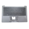 Laptop Replacement Grey PalmRest&Black Keyboard For Jumper EZbook X7 8256 13.3' Swiss SW New
