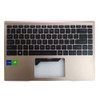 Used Gold Laptop PalmRest&US Keyboard For MSI Modern 14 B10R B10MW B10RASW B10R Bluestone MS-14D1 English US No Touchpad New
