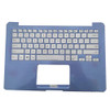 Laptop PalmRest&keyboard For ASUS VivoBook L406MA L406NA L406SA Blue Top Case White United States US keyboard