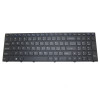 Laptop Keyboard For Proline W950JU United States US Black With Black Frame New