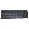 Laptop Keyboard For Proline W955TU Estonia ES Black With Black Frame New