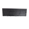 Laptop Keyboard For Proline W955TU United States US Black With Brown Frame New
