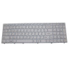 Laptop Keyboard For Proline WA50SFQ Traditional Chinese TW White With White Frame New
