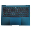 Laptop PalmRest&keyboard For HUAWEI MateBook X Pro MACHD-WHE9 Green Top Case With Backlit United States US Black keyboard