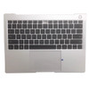 Laptop PalmRest&keyboard For HUAWEI MateBook X Pro MachD-WFH9 MachD-WFH9A Silver Top Case With Backlit United States US Black keyboard