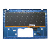 Used Laptop Blue PalmRest&Keyboard For Bmorn NM141C-X English US Backlit Keyboard New