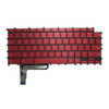 Laptop Keyboard For Samsung Chromebook XE930QCA 930QCA English US 19A9B-US Without Backlit paper Red 90% New