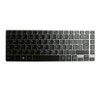 Laptop Keyboard For Toshiba For Tecra Z40-A Z40-A-10T Z40-A-11R Z40-A-11T Z40-A-11Z Z40-A-120 Z40-A-127 United Kingdom UK Black With Gray Frame With Backlit&Pointing New