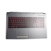 Laptop Black PalmRest&US JP Backlit Keyboard With Red Words For MSI GL62 6QC 6QD 6QE 6QF 7QF 7RD 7RDX 7REX With English US and Japanese JP Keyboard New