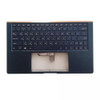 Laptop PalmRest&keyboard For ASUS ZenBook 13 BX334 BX334F BX334FA BX334FAC BX334FL BX334FLC Blue Top Case With Backlit Traditional Chinese TW Keyboard