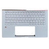Laptop PalmRest&keyboard For ASUS ZenBook 13 BX334 BX334F BX334FA BX334FAC BX334FL BX334FLC White Top Case With Backlit United States US Keyboard