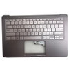 Laptop PalmRest&keyboard For ASUS Zenbook 3 Deluxe UX3490UA Gray Top Case With Backlit Gray United States US keyboard Used