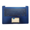 Laptop PalmRest&keyboard For ASUS ZenBook UX530U UX530UX UX530UQ Blue Upper Case Black German GR Keyboard