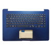 Laptop PalmRest&keyboard For ASUS ZenBook UX530U UX530UX UX530UQ Blue Upper Case Black Korean KR Keyboard