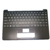 Laptop Black PalmRest&US Black Keyboard For Vinga Spirit S141 ( S141-C424128G ) With English US Keyboard No Touchpad New