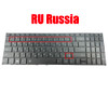 Laptop Keyboard DOK-6310A D0K-6310A V6310A RU Russia Black With Backlit New