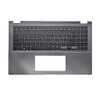 Laptop PalmRest&keyboard For Asus ZenBook Flip 15 UX563F UX563FD Gray Top Case With Backlit United States US Black keyboard