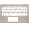 Laptop PalmRest For HP Pavilion 14-CE0000 Without Keyboard non-fingerprint reader version rose gold