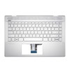 Laptop PalmRest&Keyboard For HP Pavilion 14-CE0000 L19190-001 no fingerprint without backlit United States US Silver