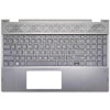 Laptop PalmRest&Keyboard For HP Pavilion X360 15-CR0000 L20848-001 United States US no backlit Black with silver edge