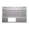 Laptop PalmRest&Keyboard For HP Pavilion 15-CS0000 15-CW0000 L24752-001 with backlit United States US UMA version Silver